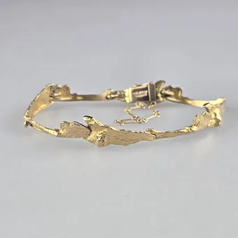 金手链 – Lapponia/芬兰，1990年，黄金585/000（14K）。
