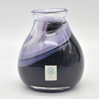 ALPIRSBACHER GLAS，多层工作室玻璃，工作室标签，签名并注明日期，1986年。