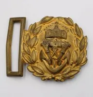 皇家海军军官腰带扣或绶带扣,1902年以前的型号