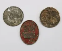 德国历史工厂标记,有老化痕迹