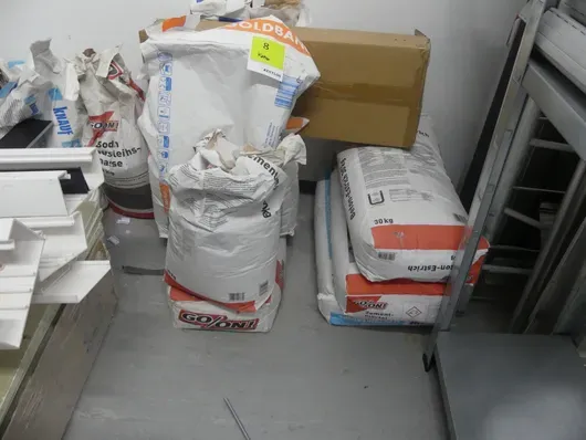 建筑材料混合批次，部分已开封