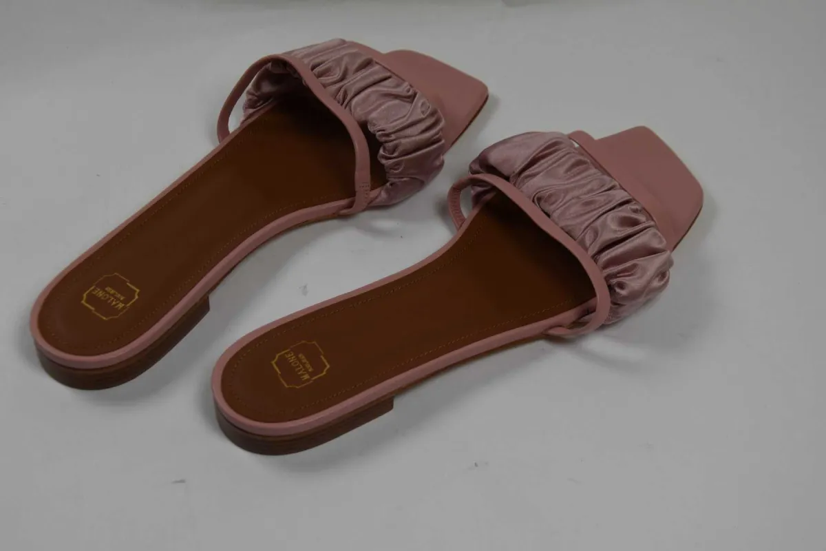 1 双 „Malone Souliers“ 品牌凉鞋 型号：Demi Flat 39 码