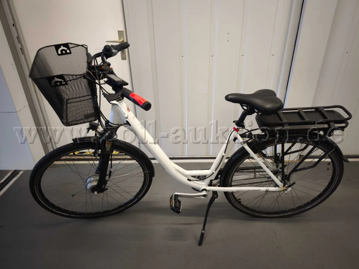 1 辆电动自行车 TELEFUNKEN，女式自行车，城市自行车 Multitalent 7 速，27 英寸