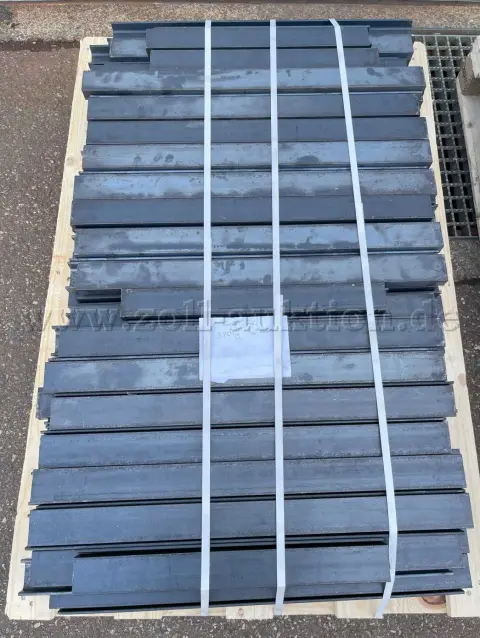 1 lava U-teräs materiaalileikkauksia 50x25x5 DIN 1026 S235JR