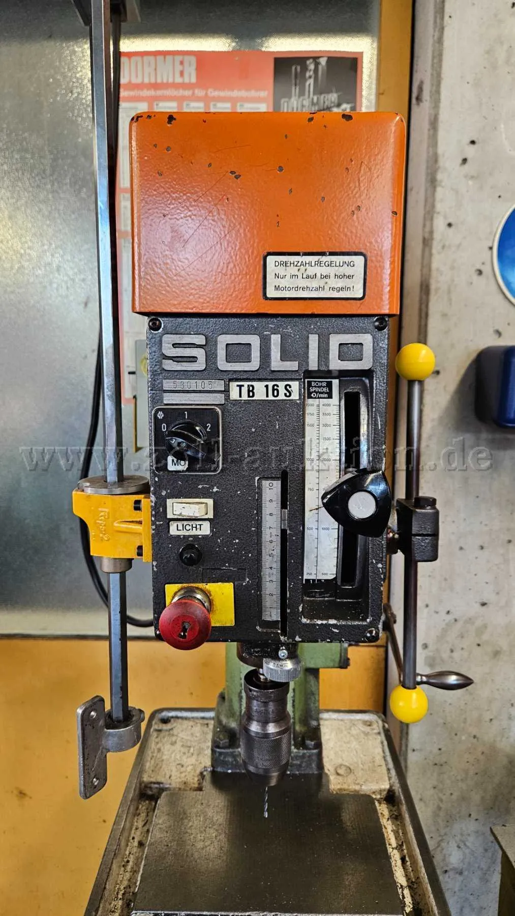 1 trapano a colonna Solid TB16S