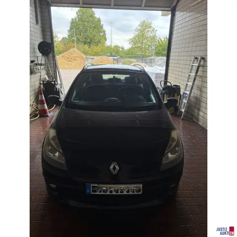 RENAULT CLIO، أسود، أول تسجيل: 09/2008، حوالي 145,245 كم