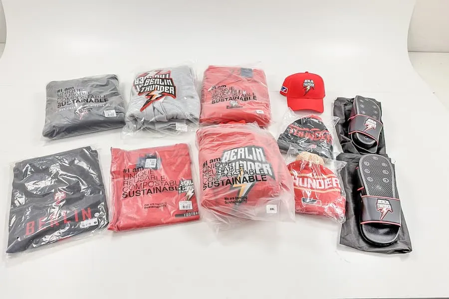 Fan-vaatesetti Berlin Thunder, 11 osaa, koko 3XL