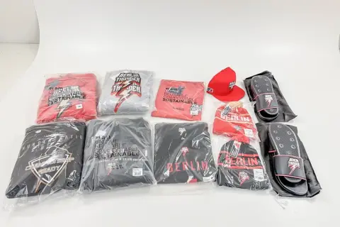 Fan-vaatesetti Berlin Thunder, 11 osaa, koko 3XL