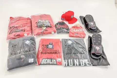 Fan-vaatesetti Berlin Thunder, 10 osaa, koko 5XL