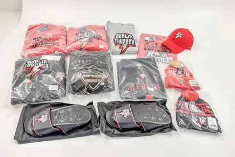 Fan-vaatesetti Berlin Thunder, 12 osaa, koko XL