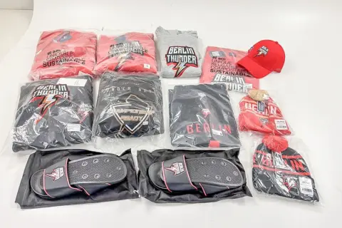 Fan-vaatesetti Berlin Thunder, 12 osaa, koko XL