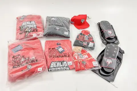 Fan-vaatesetti Berlin Thunder, 9 osaa, koko 5XL