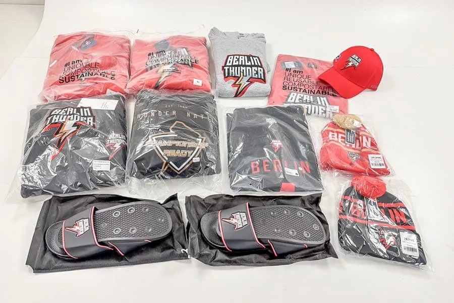 Fan-vaatesetti Berlin Thunder, 12 osaa, koko XL