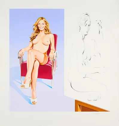 Mel Ramos, Drawing Lesson