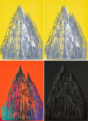 Andy Warhol, Кёльнский собор (карточки)