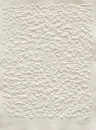 Günther Uecker，流动
