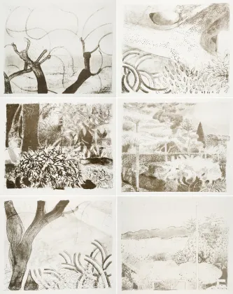 Matthias Weischer, El jardín