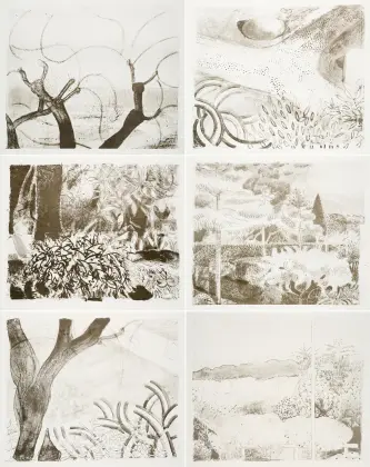 Matthias Weischer，《花园》