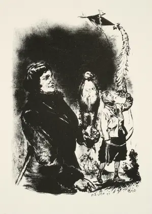 Neo Rauch, новорічний аркуш (Böe)