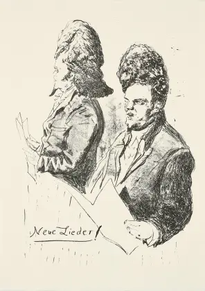 Neo Rauch, Neujahrsblatt (Neue Lieder!)