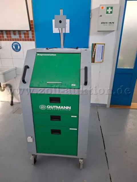 1 chassis / motortester Gutmann (defekt, reservedelsdonor eller for hobby...)