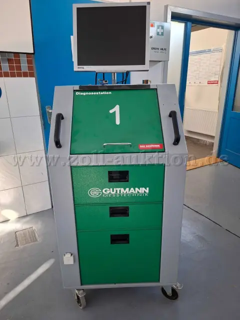 1 chassis / motortester Gutmann (defekt, reservedelsdonor eller for hobby...)