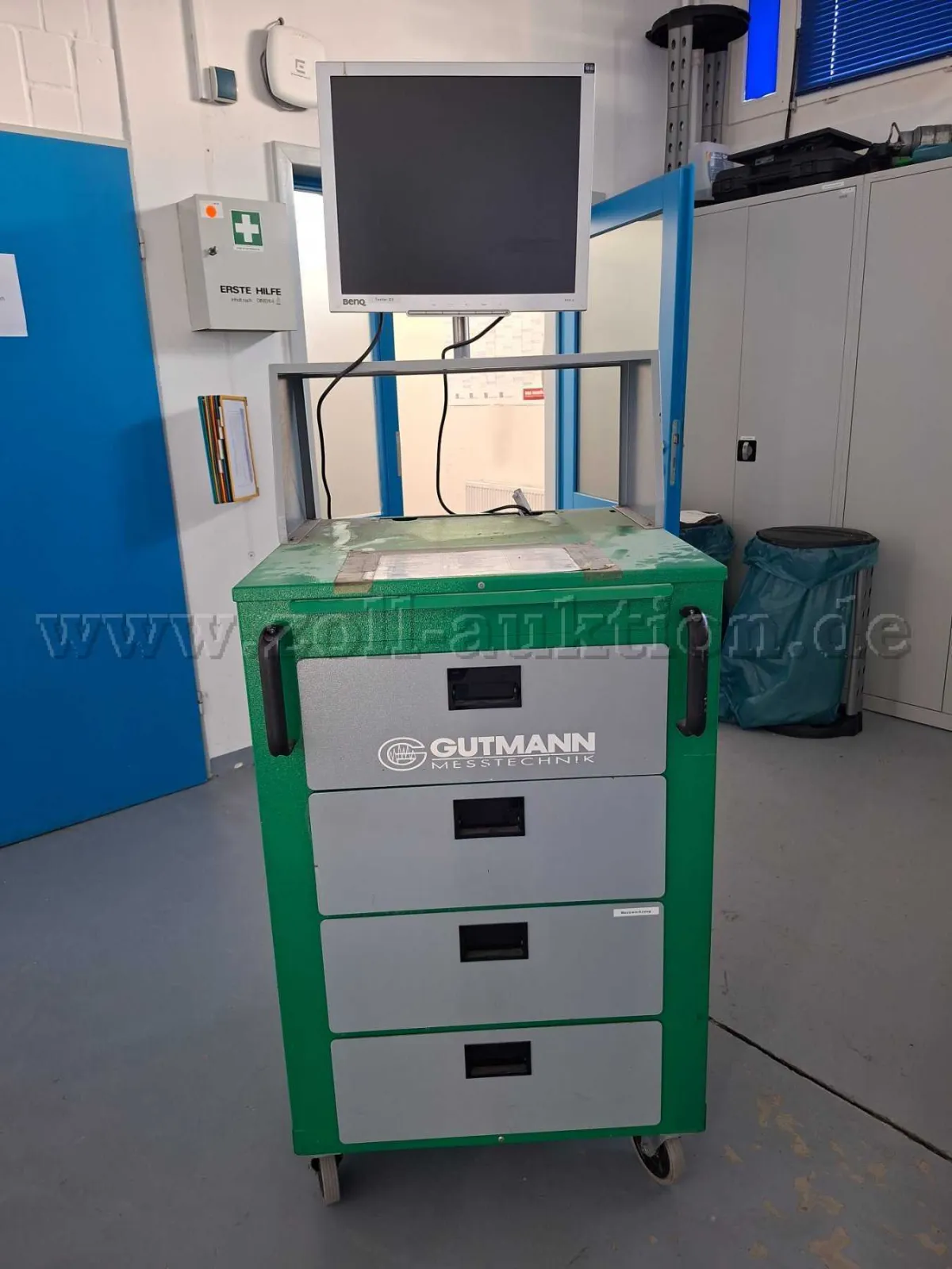 1 台 Gutmann 发动机测试仪底盘(故障,供配件或爱好者使用...)