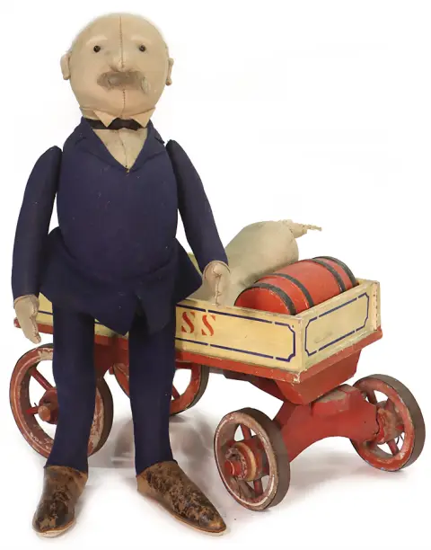 STEIFF – rzadki ONKEL ZEPPELIN