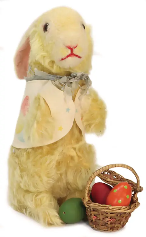 STEIFF – rzadki „Gelbhas” (żółty zając)