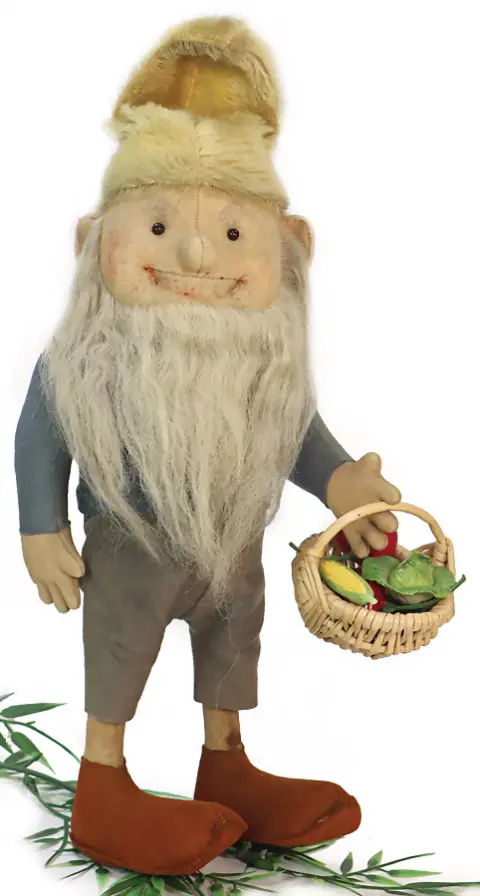 STEIFF – dwerg, Puck, gemaakt: 1914-1943