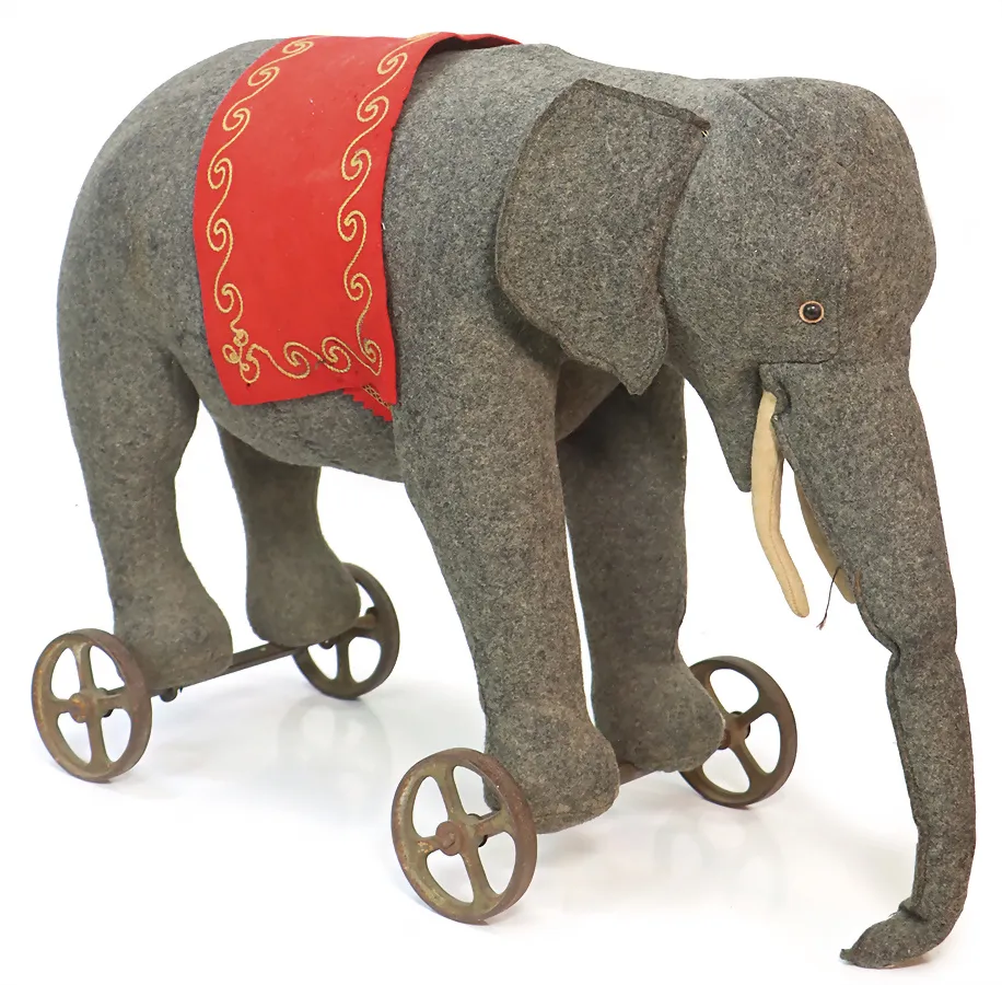 STEIFF – éléphant en feutre