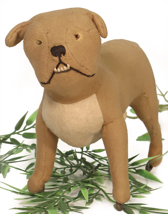 STEIFF – licht vilten buldog