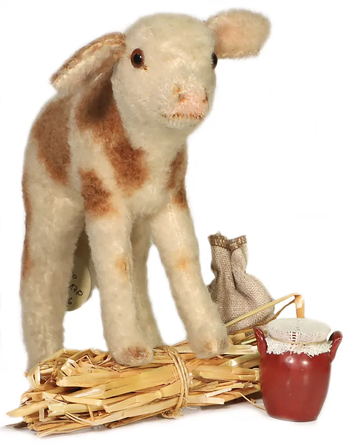 STEIFF – kalf van wolpluche