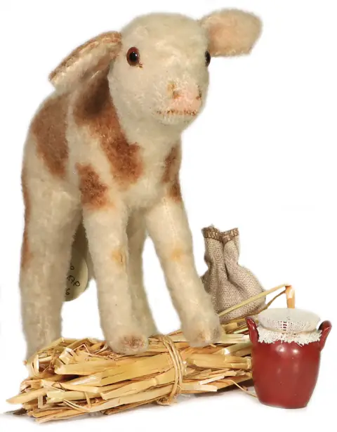 STEIFF – kalf van wolpluche