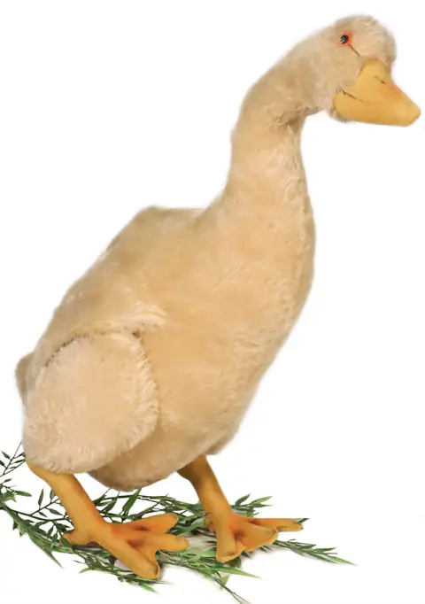 STEIFF – grote indrukwekkende Steiff gans