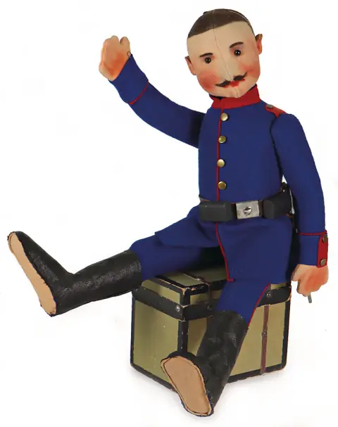 STEIFF – Soldat turc remarquable, état non joué