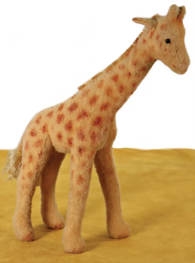 STEIFF – girafe en peluche de laine
