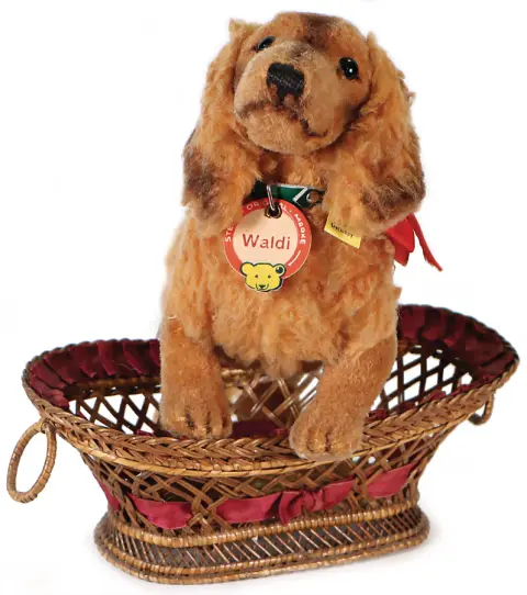 STEIFF – Waldi en peluche de laine