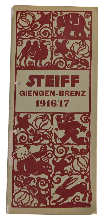 Steiff – rare catalogue Steiff de 1916/1917
