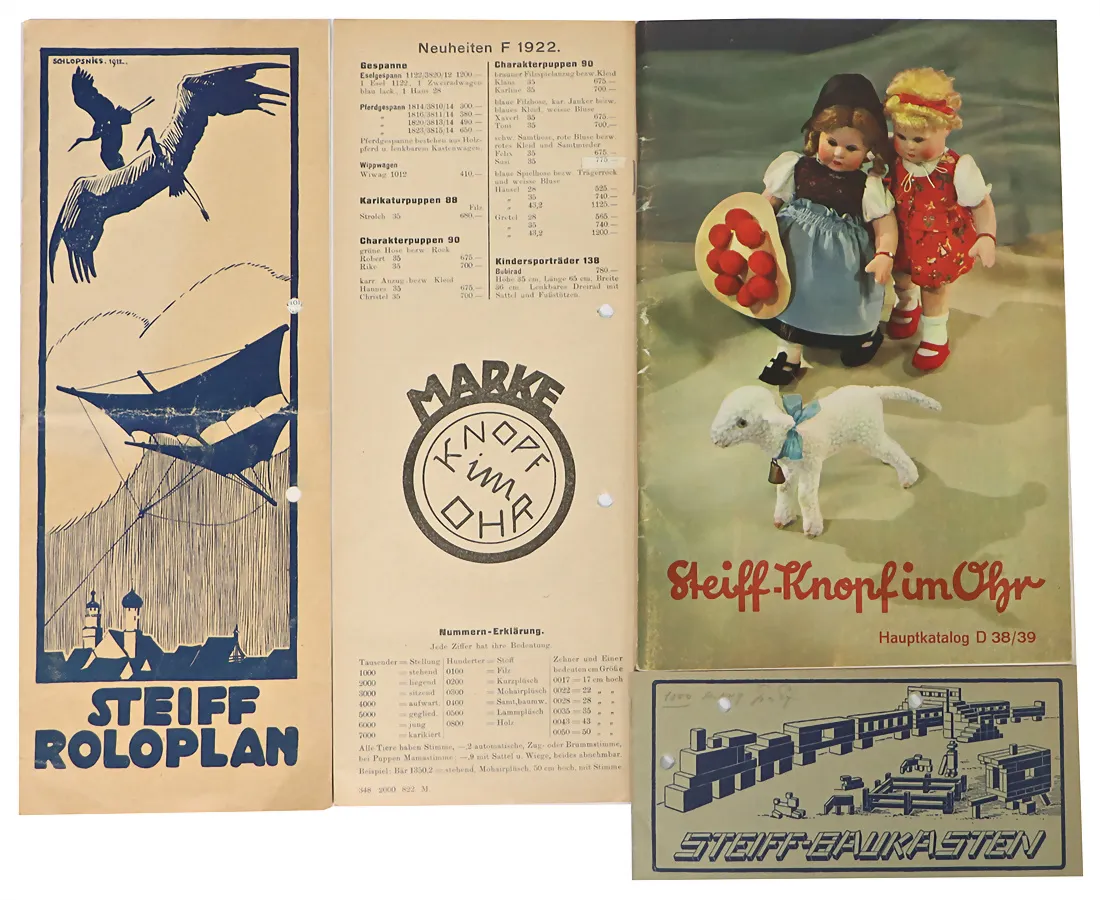 STEIFF – beau lot