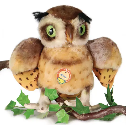 STEIFF – Hibou Wittie, fabriqué en 1955