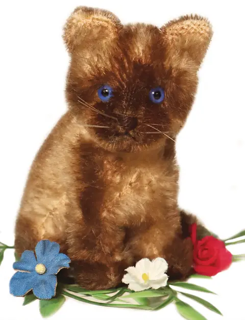 STEIFF – petit chat siamois mignon