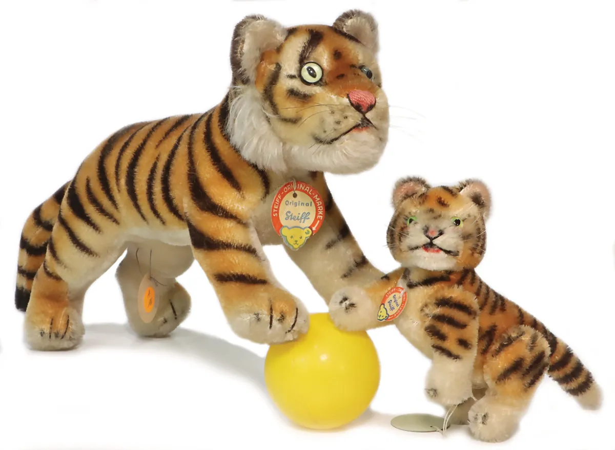 STEIFF – 2 pièces tigre Steiff