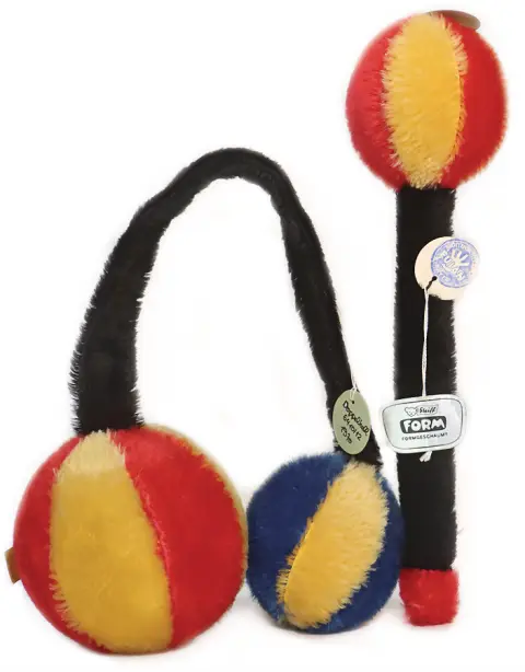 Steiff – 2 pièces, 1 x fronde à tambour
