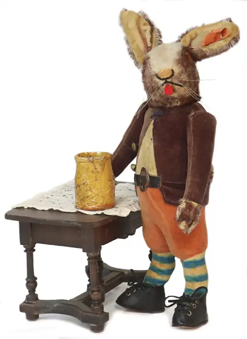 STEIFF – rare et populaire figurine de livre pour enfants Jack Rabbit