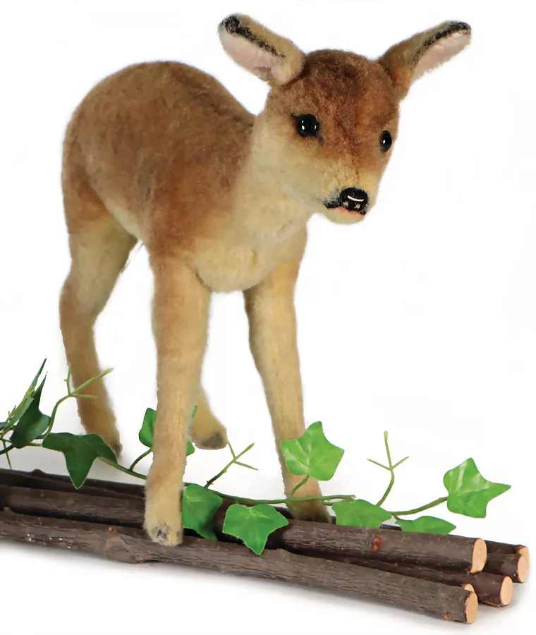 Steiff – biche en peluche de laine