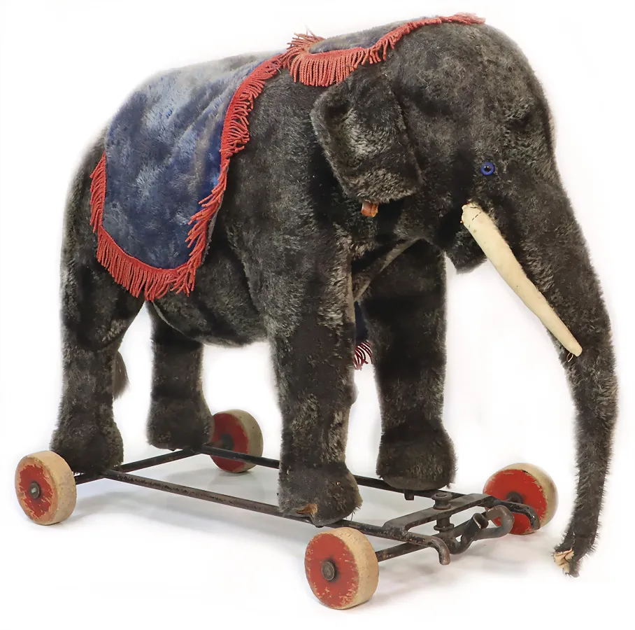 Steiff – éléphant, env. 1930