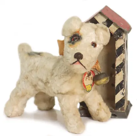 STEIFF – Chien Fox, peluche synthétique