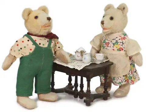 STEIFF – rare paire d'ours