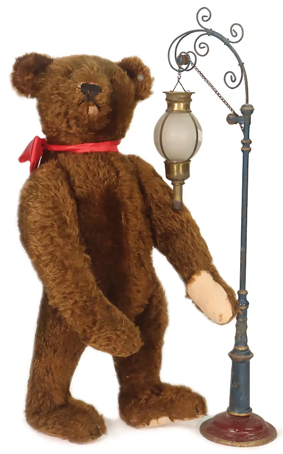 Steiff – très bel ours brun foncé